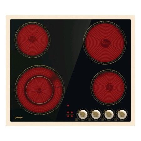 Gorenje EC642CLI hob, electric, 4 burners, Hi-Light, black-beige-2