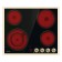 Gorenje EC642CLI hob, electric, 4 burners, Hi-Light, black-beige