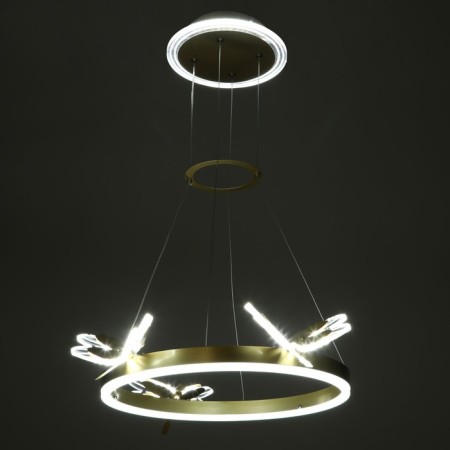 LUST "DRAGRAL" LED 48W 3000-6000K gold 52x52x80 cm Bayerlux-4