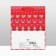 Gift package "New Year's patterns", luxury 18 x 22.3 x 10 cm
