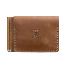 Z-907-40 purse with a clamp Z-933, brown light. Pulap - 40