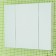Mirror Comfort Comfort Rimini 80 for the bathroom, 70x80x15 cm, white color
