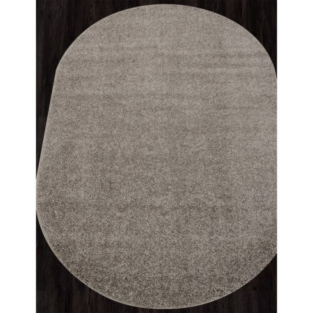 Oval Merinos Makao carpet, size 200x300 cm, Gray color-1
