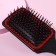 The comb massage, wide, 8 × 24 cm, color mix