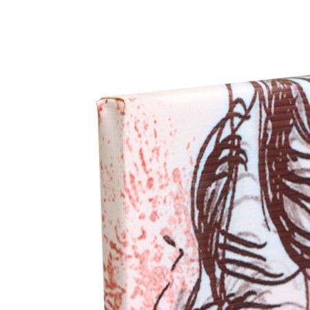 Interior screen (preliminary panel) "Fatal girls No. 1", 50 x 160 cm (loops included)-2