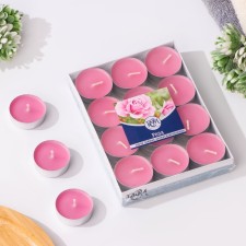 A set of tea candles of aromatic 