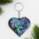 Wooden keychain "Family Happiness", 6 x 5.7 cm