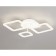 LED ceiling LED with Ambrella Light, Original, FA4382, 4XLED, 59 W, 5015LUM, 3000-6400K, white color.