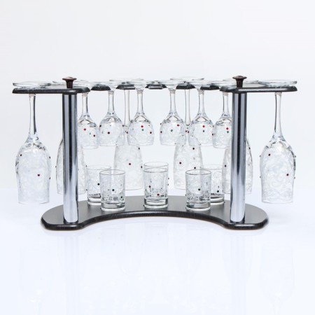 Mini-bar "Rhinets" Bar Stark, 6 glasses/glass/stop-1