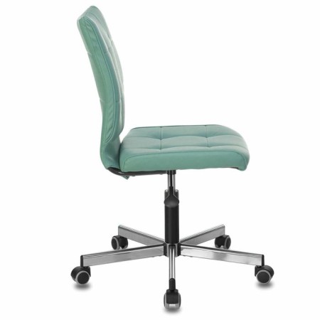 Office Brabix "Stream MG-314", without armrests, eco-leather, gray-blue, 532079-1