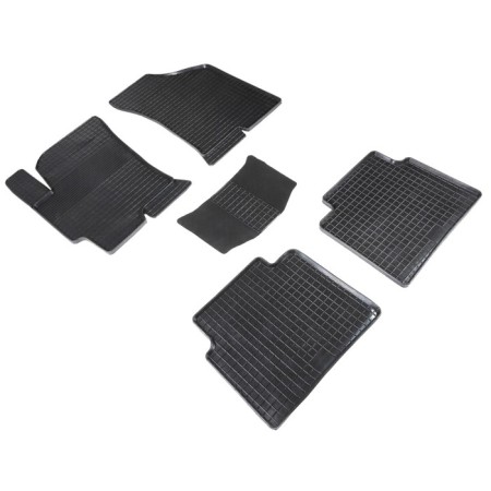 Rubber rugs ’grid’ for Hyundai Elantra (XD) Tagaz, 2008-