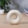 VAZA Ceramics Table "Lind" White, 12x5x11.5 cm