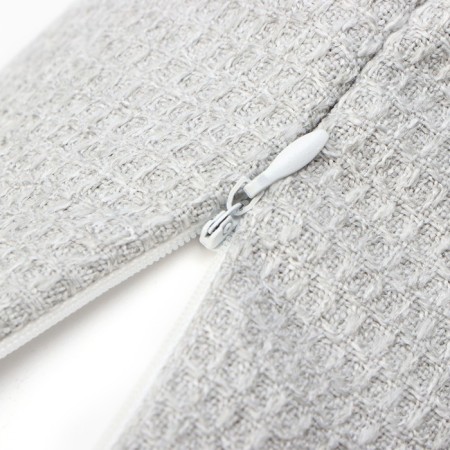 Pillowcase decorative Ethel Glare 45x45cm, gray color, polyester-3
