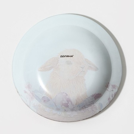 Plate Glass Supova Daulay "Rabbit", 300 ml, D = 18.5 cm-5