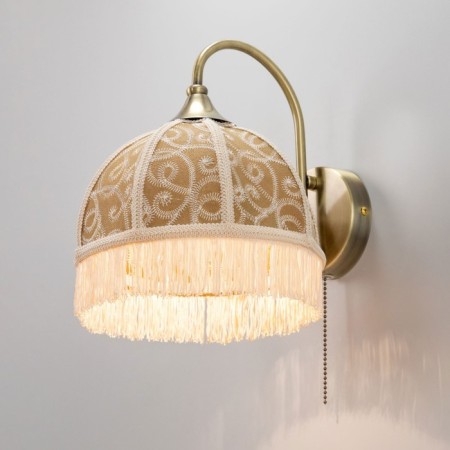 Sconces Citilux "Basel" CL407315, 20x26 cm, 1x40W, e27, brown color-10