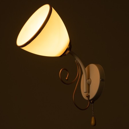 Sconces 2020/1 E27 60W white+gold 20x11x16 cm-2