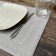 PLAISMAT "CONTA", size 35x50 cm, beige-gray color