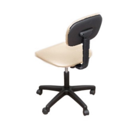Senior chair, five -lutched, ivory color-2