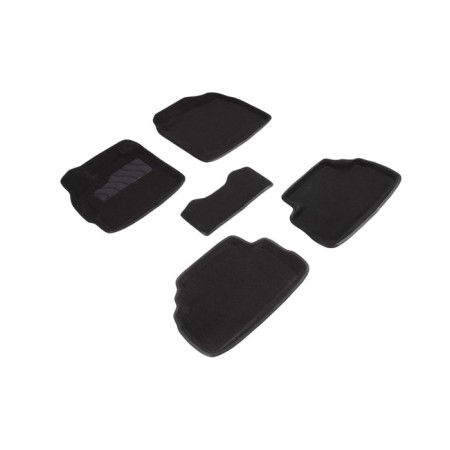 Pile rug for Mazda CX7, 2007-2012, black