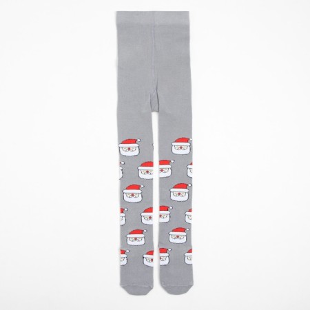 Children's tights KAFTAN "Santa Claus" 104-110 cm, gray-2