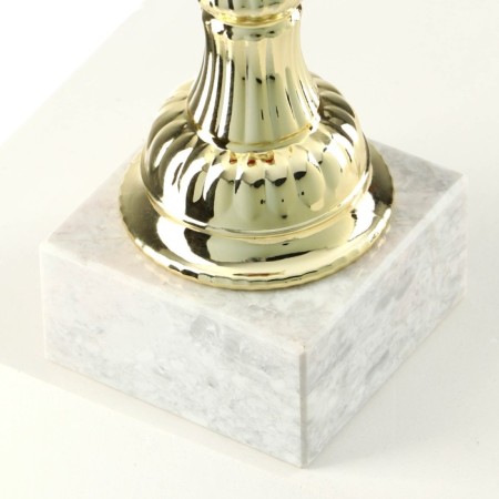 Cup 153V, award figure, gold, stand stone, 25 x 13.5 x 6 cm.-4