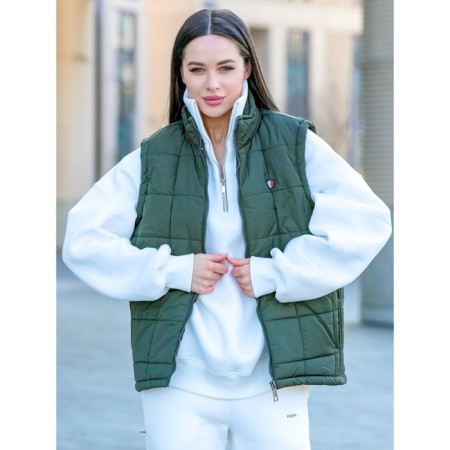 Male ise vest, size 58, khaki color-6