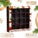 Box for sweets 16 pcs, 17.7 x 17.7 x 3.8 cm "Happy holiday!"