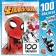 Album 100 stickers "Spider-Man", 17 × 24 cm, 12 pp., Marvel