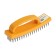 Metal tundra metal brush, plastic handle, 6-row