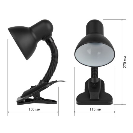 Table lamp ERA N-212, IP20, 40W, black-3