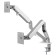 Crasstein for Monitors Ultramounts UM735SIL Gray/Silver 17 "-27" Max.7kg mount to 107755
