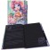 Notepad for a girl Nebulous Stars Coralia, on an elastic band, with a ballpoint pen