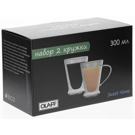 Набор кружек Olaff, 300 мл, 2 шт-3