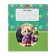 Notebook 18 sheets in a cage on a clip "Little Fluffs", mix