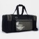 Road bag, 3 parts on zippers, external pocket, long belt, black color/hucky