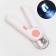 Clawers for animals with LED lantern and nail file, pink