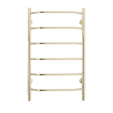 Domoterm water heated towel rail "Laura" P6, 500x800 mm, gold-1