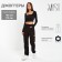 Pants (Joggers) Women's with cuts of Mist p. 42 (height 165), black