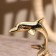 Bell "Dolphin" Brass 6x7.5x12.5 cm
