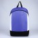 School textile Backpack 46x30x10 cm, vertical pocket, purple color