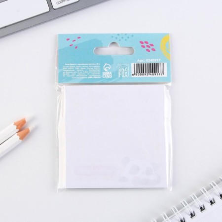 Block with torn sheets, 50 liters "Panda"-4