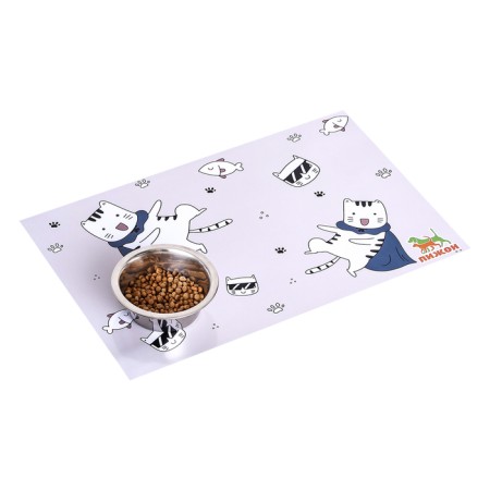 Rug for a bowl "Pigger" 43 x 28 cm "Super Cat"-1