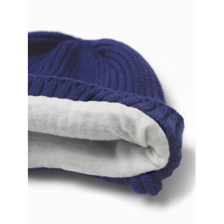 Hat crumb I, p. 46-48cm, 1-3 years old, blue-5