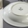 Deep porcelain plate Coral, 470 ml, d = 23 cm, white color
