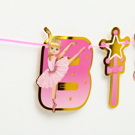 Girland "Happy Birthday", length 2 meters-2