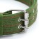 Four-layer collar with a swivel, 80 x 4.9 cm, Osh 64-74 cm, polyester, green
