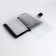 Male purse on magnet 3 in 1, department for auto documents, passports, black color