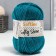 Yarn 70% acrylic, 30% silk "Softy Shine" 50 grams 85 m color 37 viridian