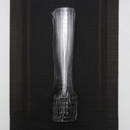 Plastic disposable glass for champagne “flute”, 100 ml, 6 pcs/unit, color mix-6
