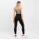Female sports leggings, black color, size 40-42 (s)